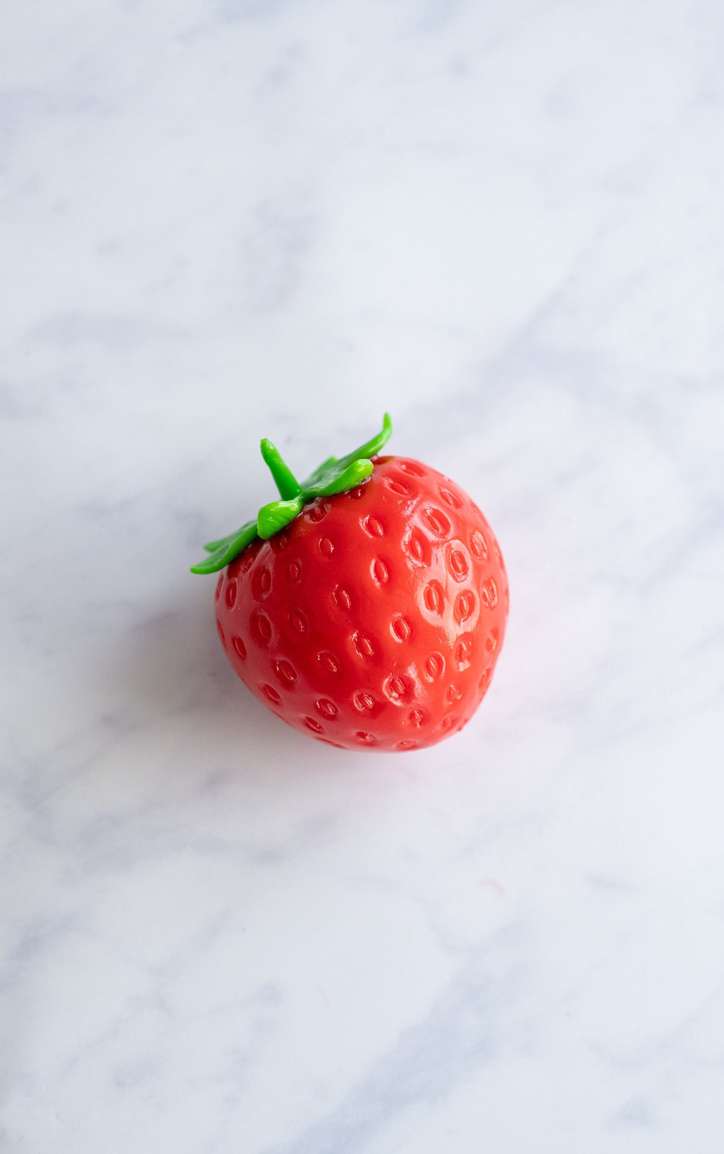 Strawberry Stress Ball: Sensory Squeeze Toy, Anxiety Relief