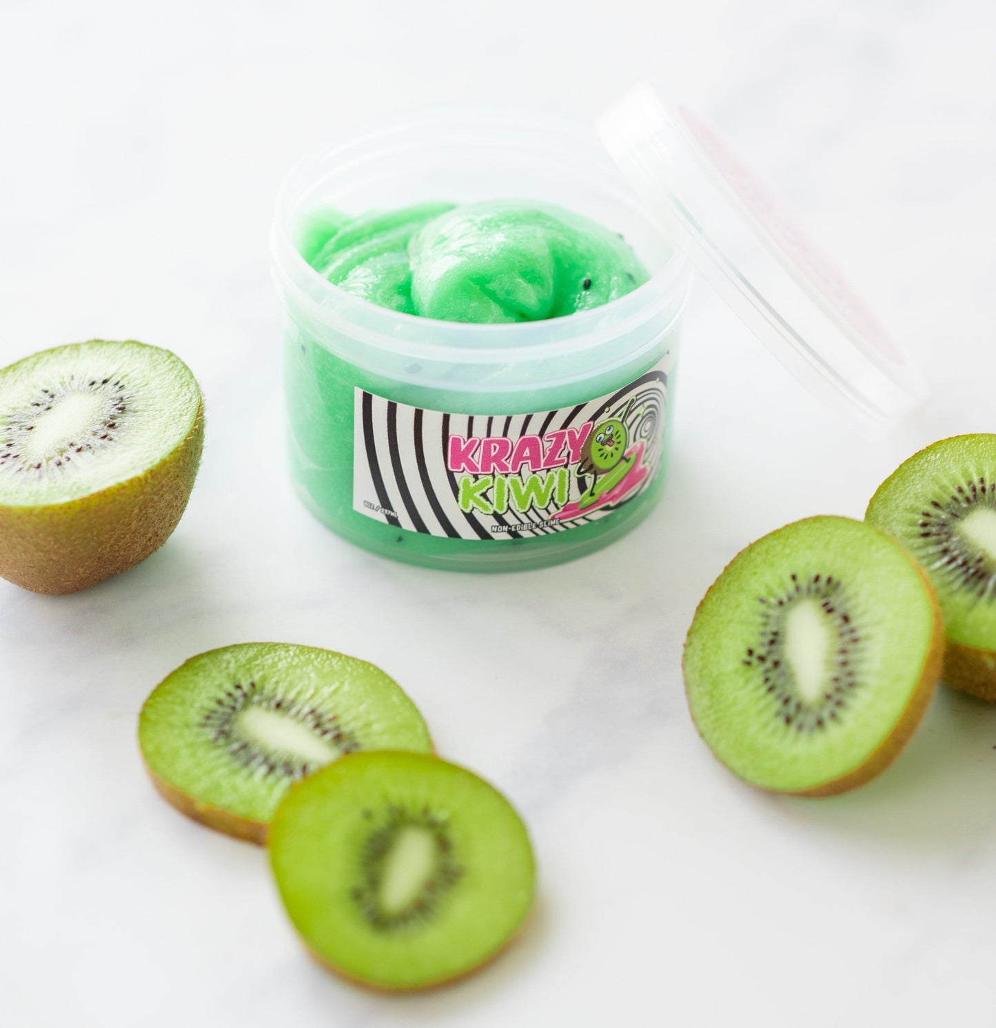 Krazy Kiwi Floam Scented Slime 8oz