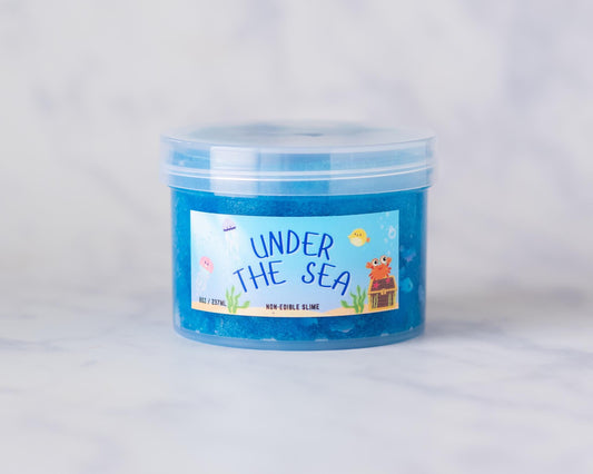 Under the Sea Thick Clear Scented Slime 8oz
