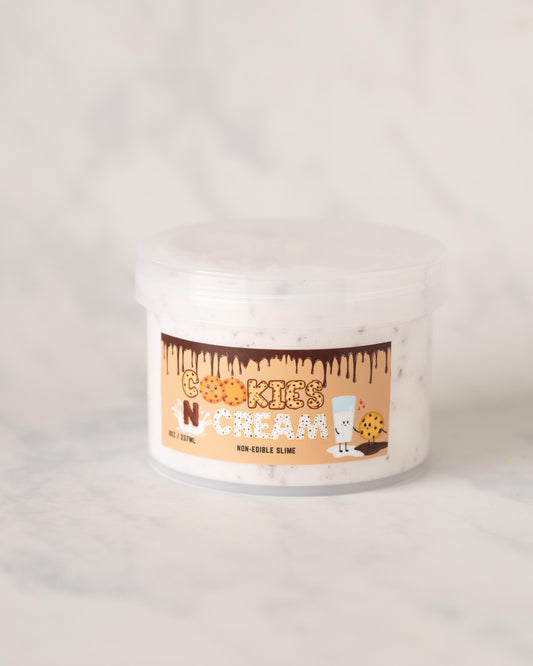 Cookies N Cream Butter Cream Scented Slime 8oz