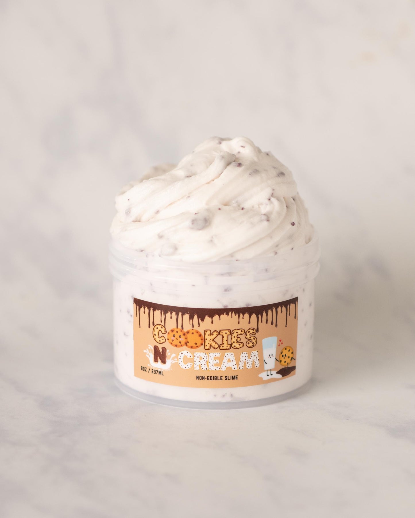 Cookies N Cream Butter Cream Scented Slime 8oz