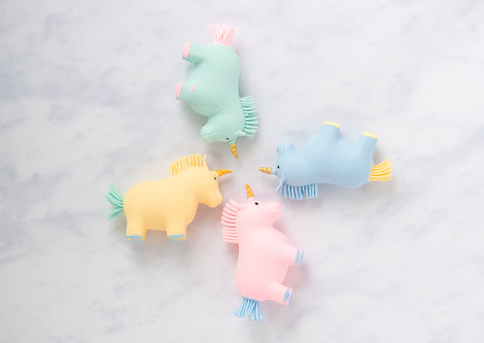 Unicorn Squishy Stress Ball by Lil' Slimetastic, view 2