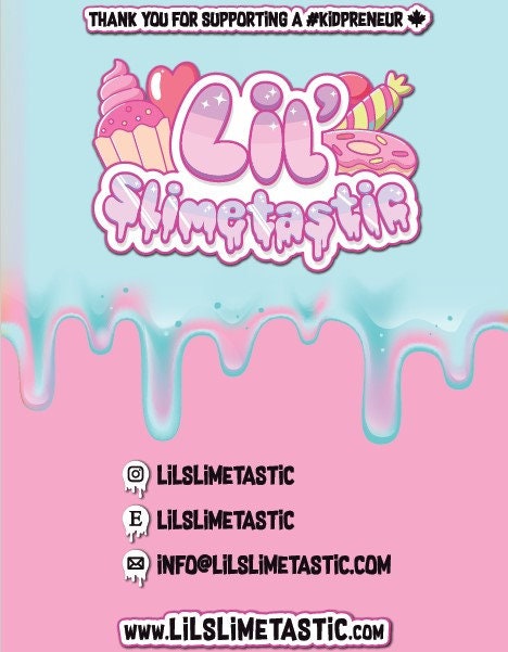 Lil' Slimetastic slime order details