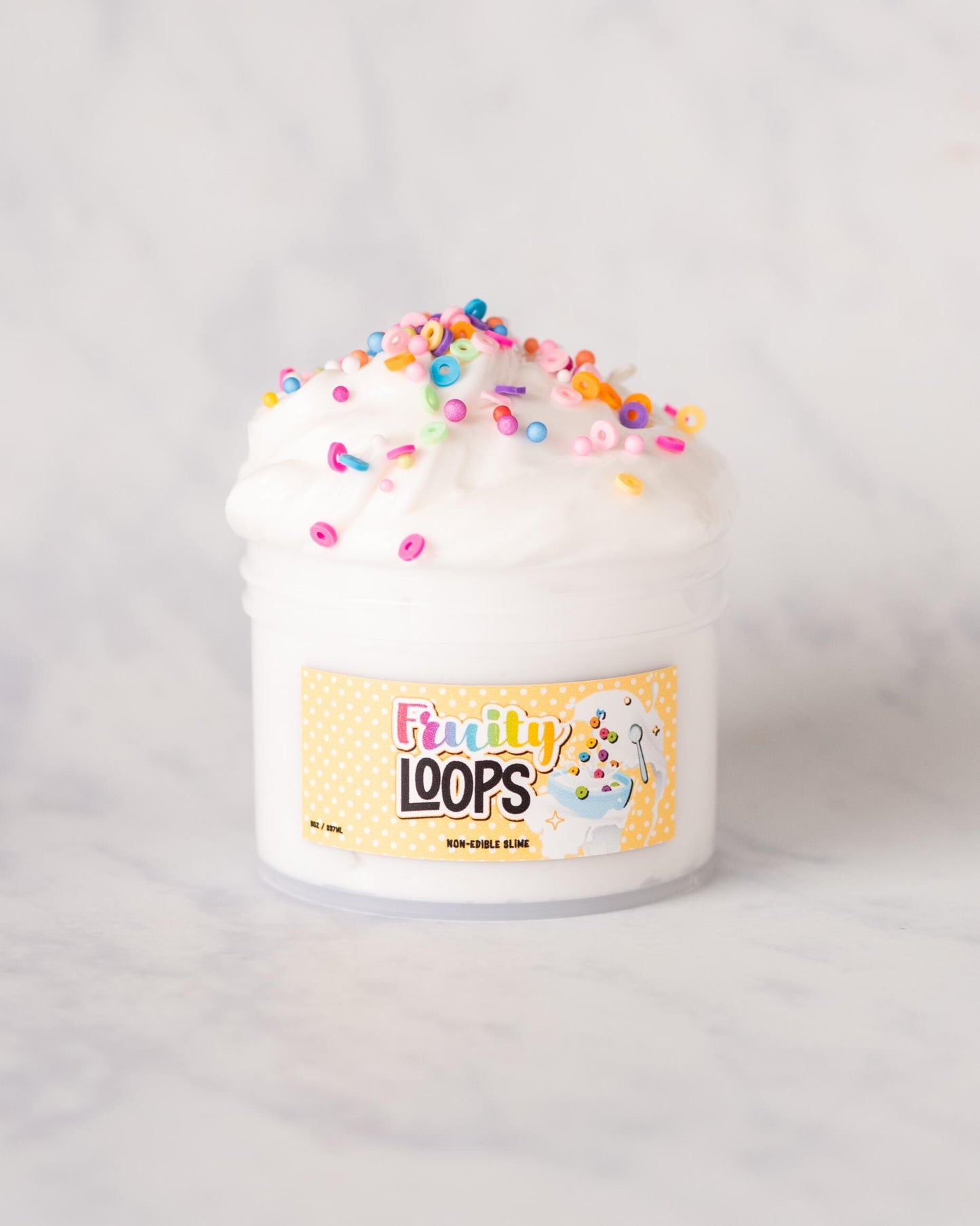 Fruity Loops Microfoam Scented Slime 8oz