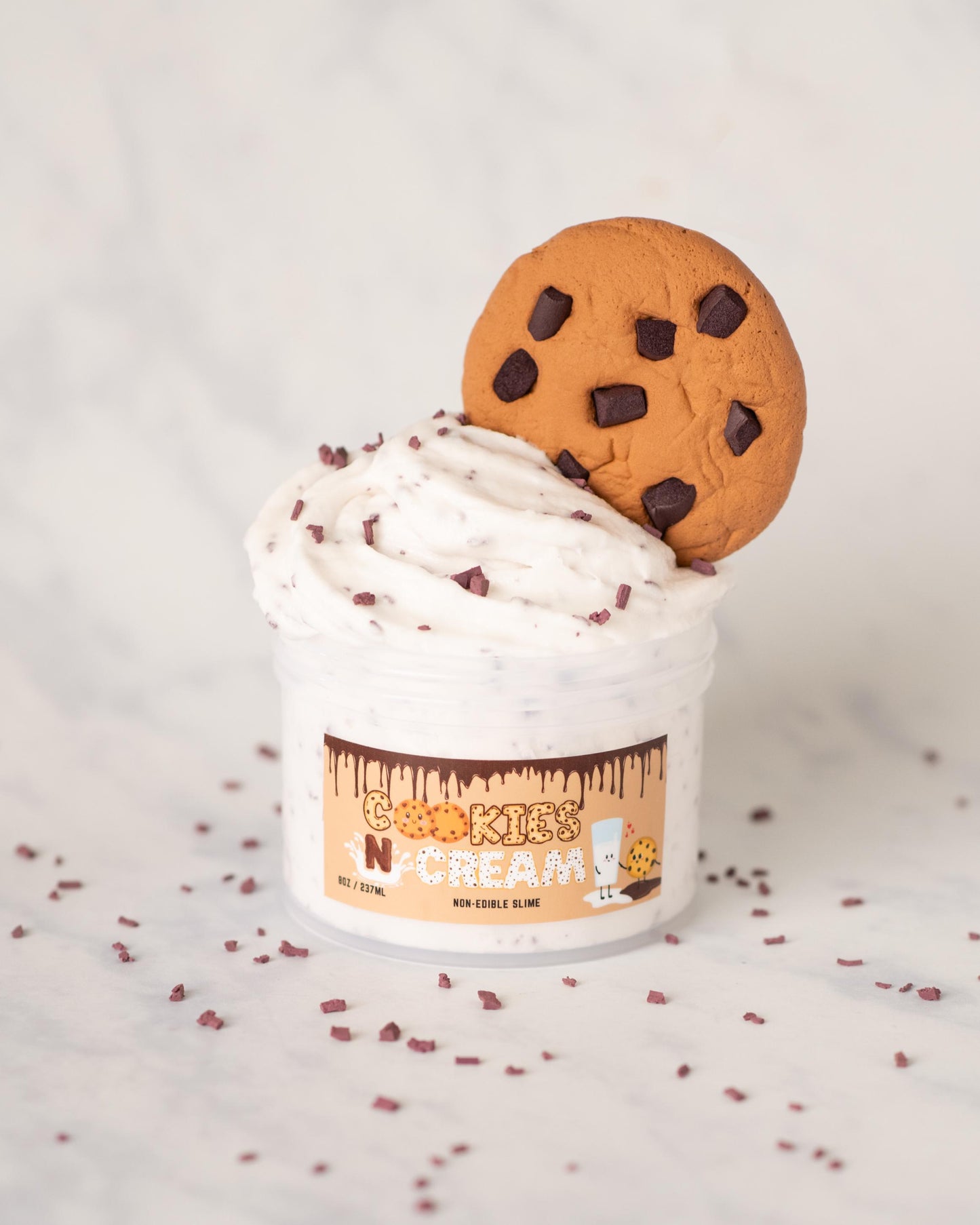 Cookies N Cream Butter Cream Scented Slime 8oz