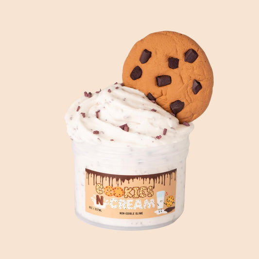 Cookies N Cream Butter Cream Scented Slime 8oz