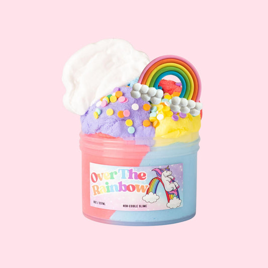 Over The Rainbow Cloud Creme Scented Slime DIY Kit 8oz