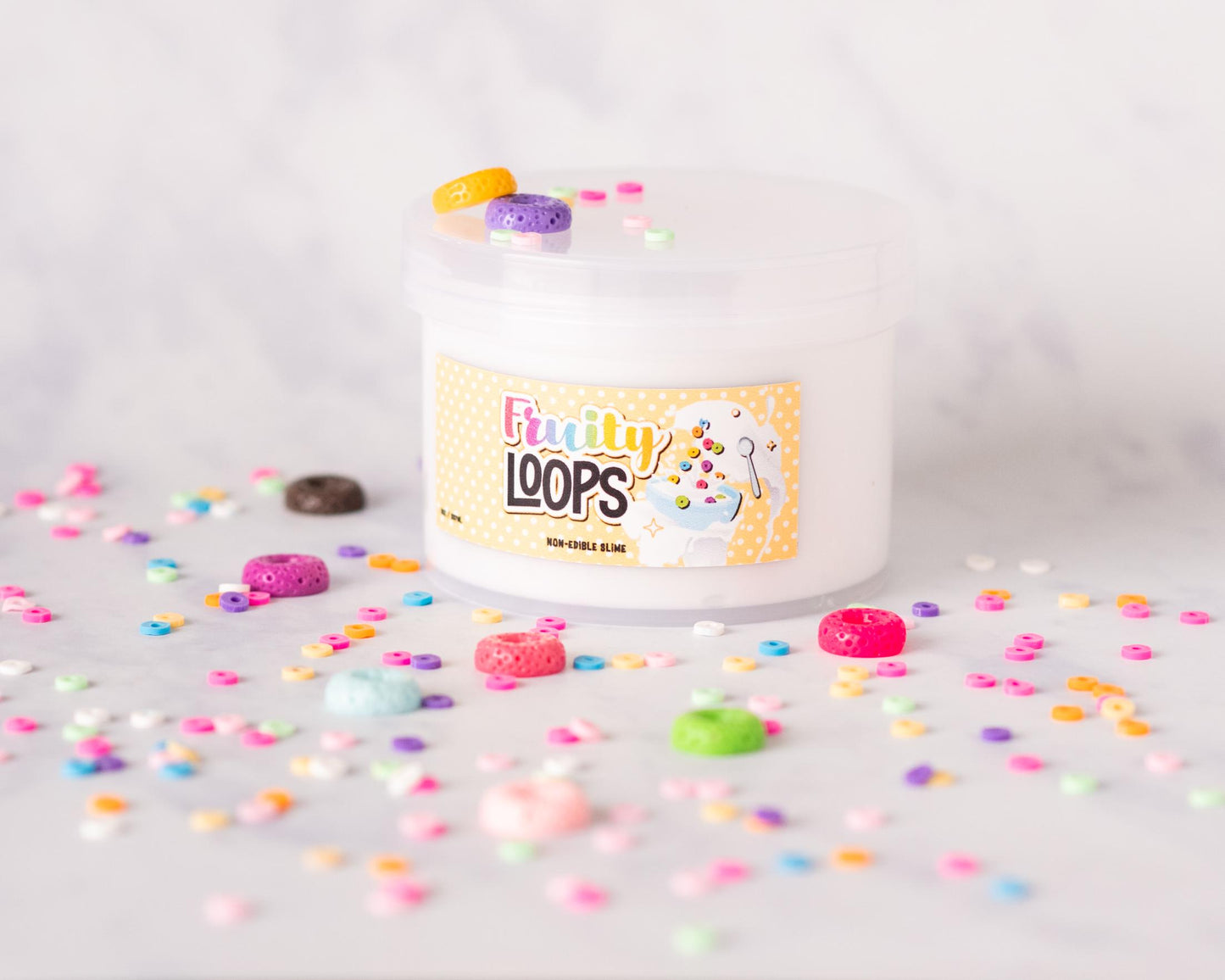 Fruity Loops Microfoam Scented Slime 8oz