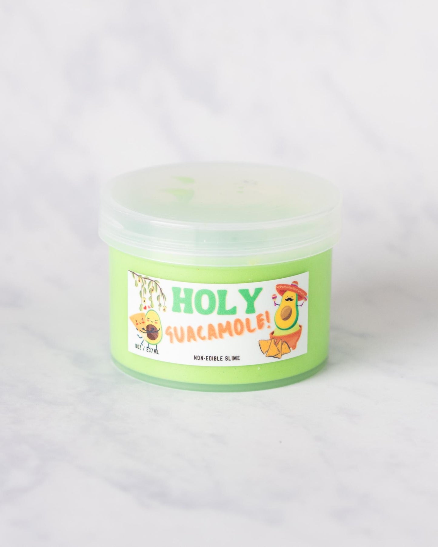 Holy Guacamole Jelly Cube Avalanche Scented Slime 8oz
