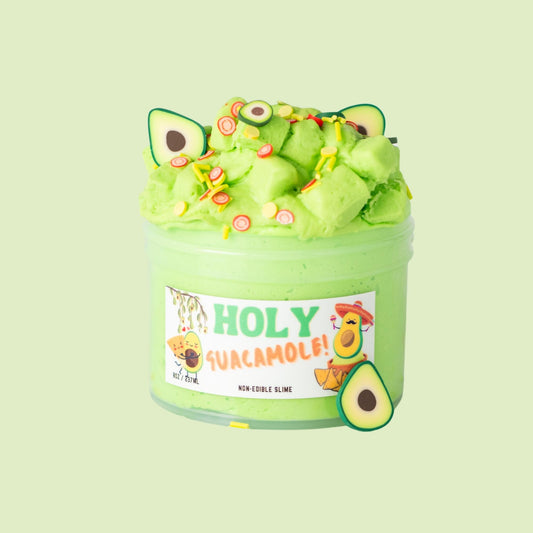 Holy Guacamole Jelly Cube Avalanche Scented Slime 8oz