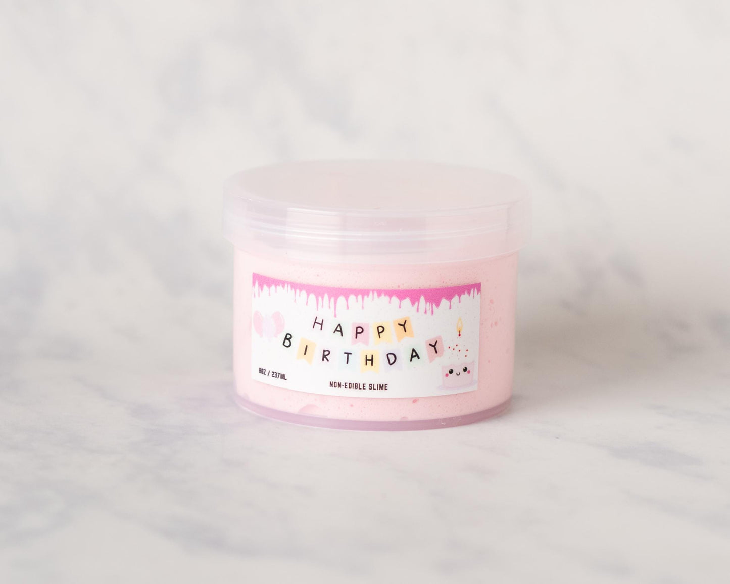 Happy Birthday Scented Slime Butter/Frosting 8oz