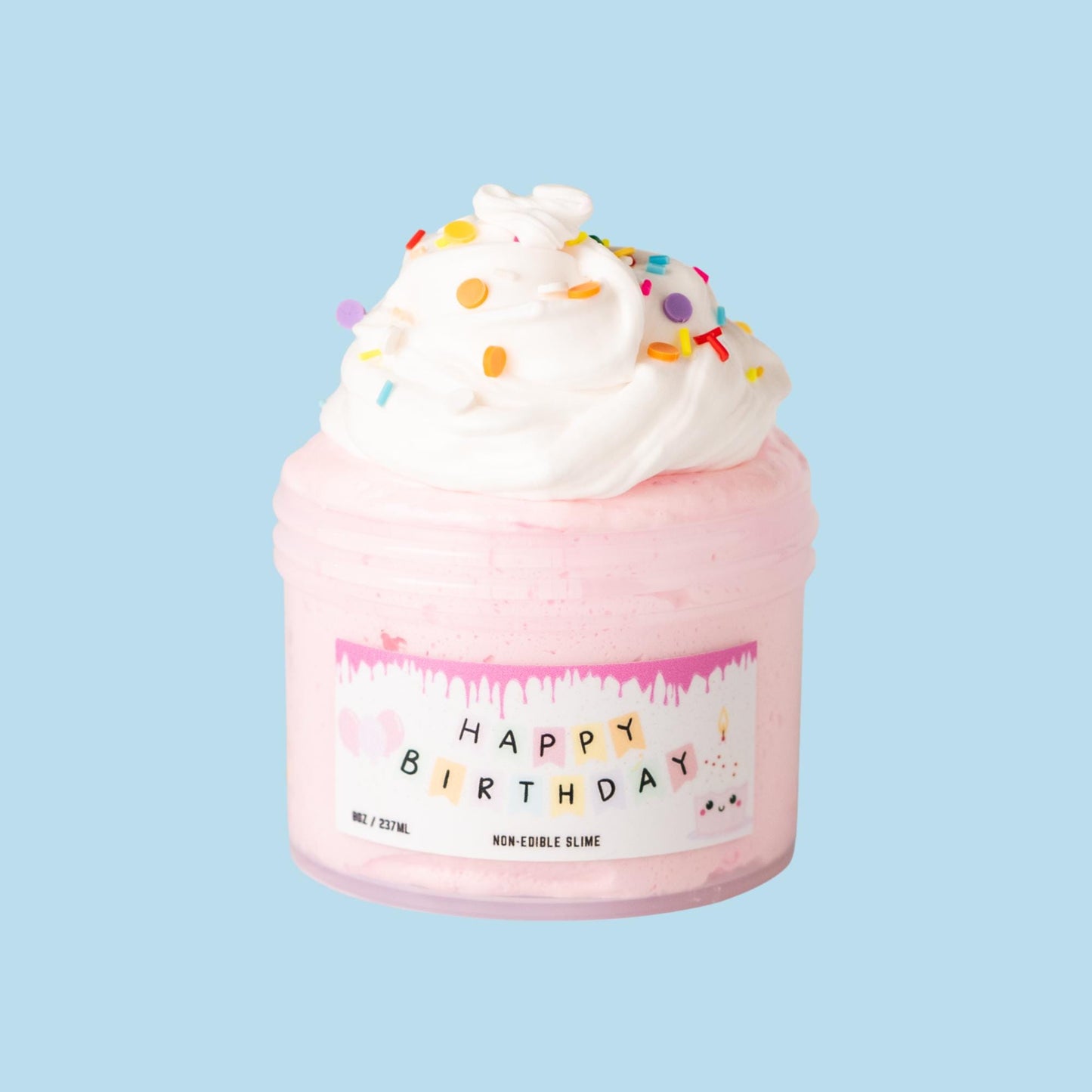 Happy Birthday Scented Slime Butter/Frosting 8oz