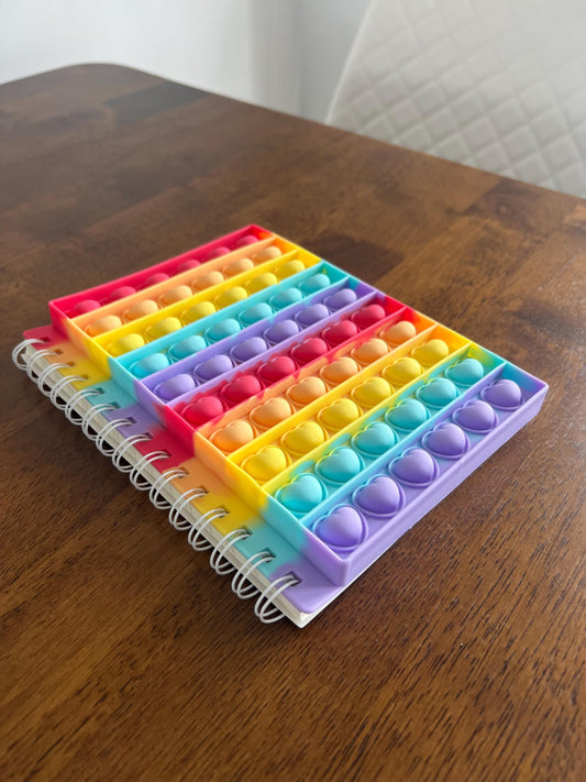 Pop It notebook and pen set