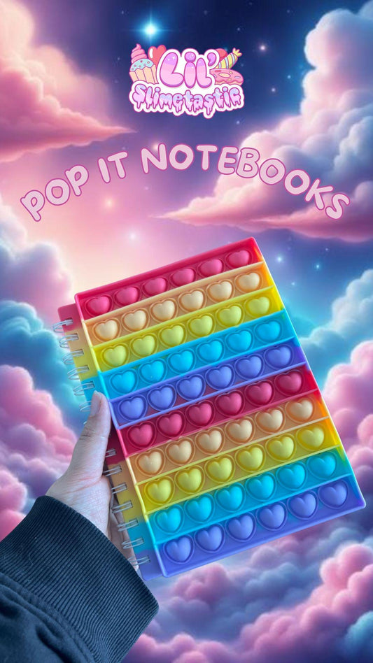 Pop It notebook and pen set