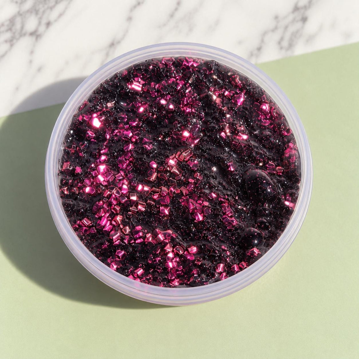 Pink Cosmic Crunch Halloween slime by Lil' Slimetastic, view 3