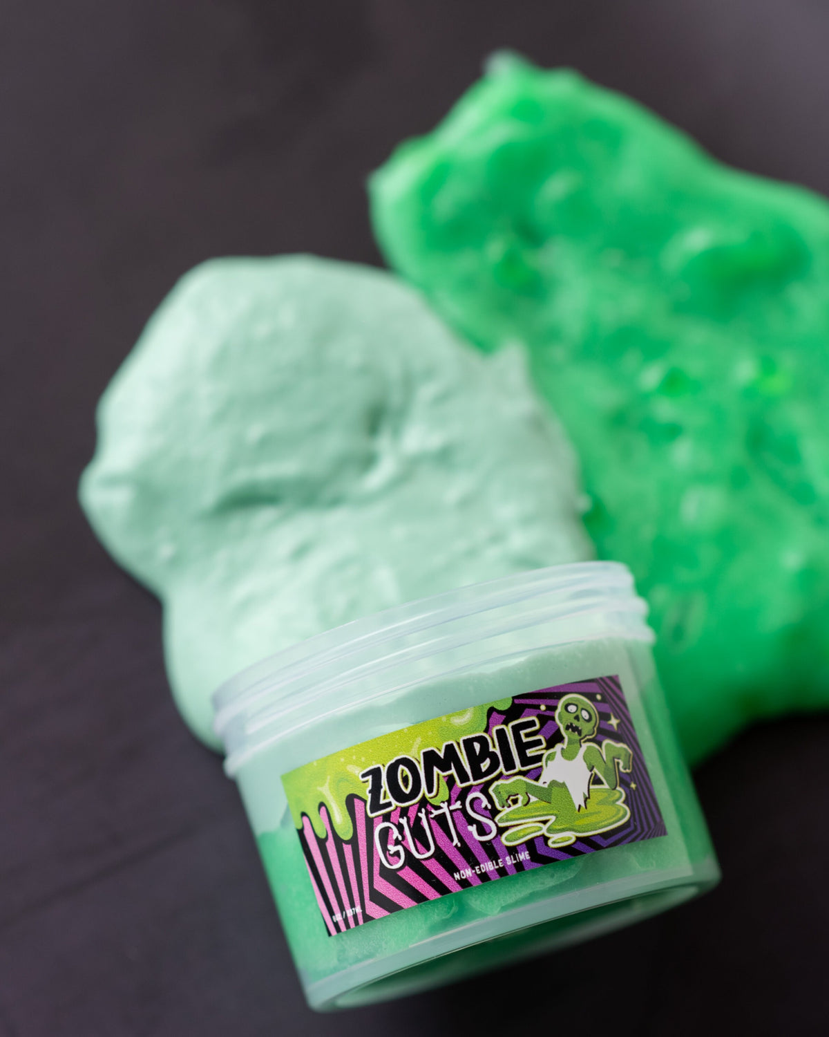 Zombie Guts Fishbowl Halloween Slime 8oz by Lil' Slimetastic, view 2